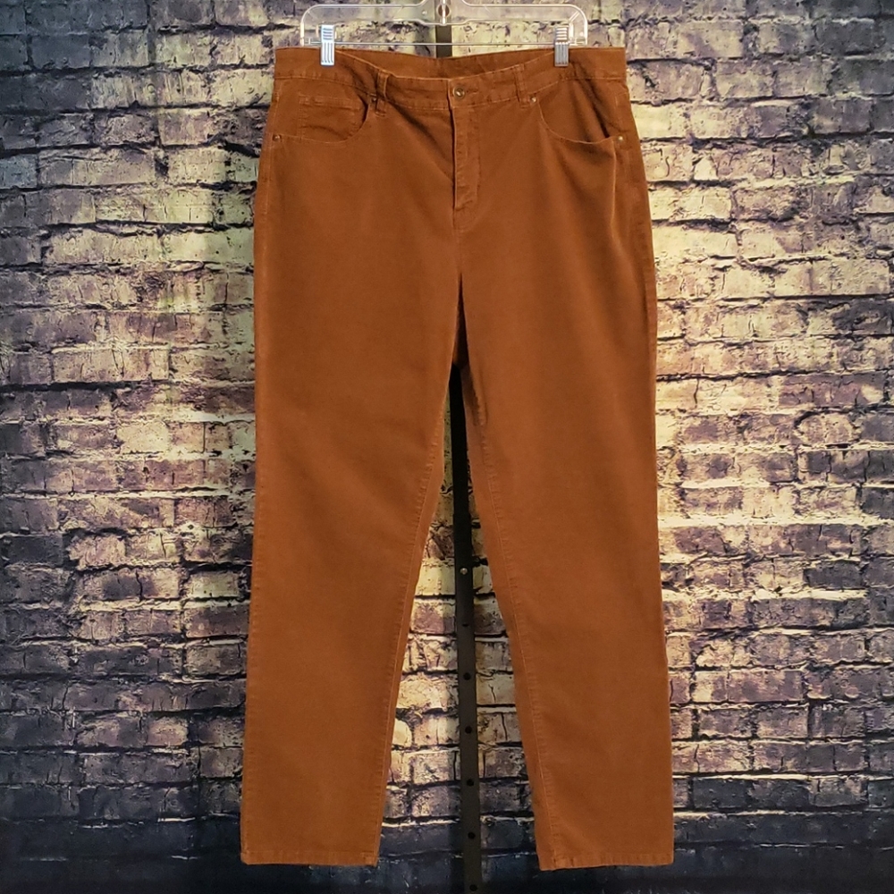 Style & Co Corduroy Pants, Size 16